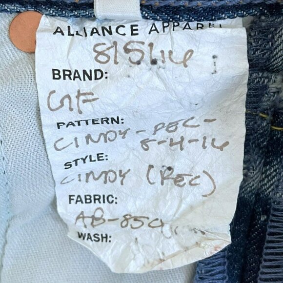 GRLFRND Cindy Shorts in Saturday Night Two Tone Wash Women's Size 26 NWT - Picture 8 of 10